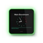 Liso, Room Manager with 8"  Capacitive Touchscreen w/8"  Touch Display, RJ45, PoE, Wi-Fi, Wall & Glass mounting kit (w/o PSU)