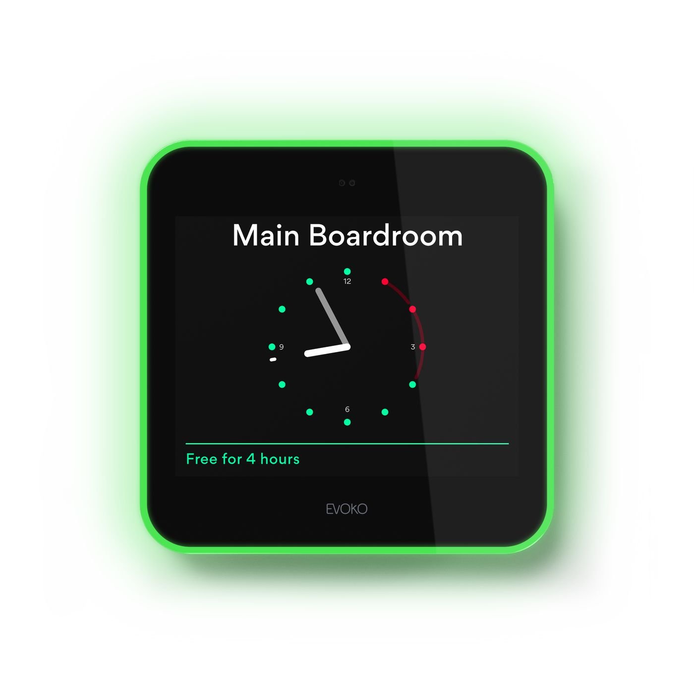 Img_34296020.jpg Liso, Room Manager with 8" Capacitive Touchscreen w/8" Touch Display, RJ45, PoE, Wi-Fi, Wall & Glass mounting kit (w/o PSU) - Image 1