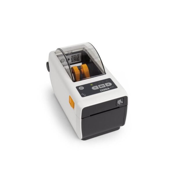 Bundle, ZD4AH22-D0EE00CA,  Custom Printer ZD411, HC  203dpi,USB,Eth.,BTLE5,EU/UK Cords, Swiss Font, EZPL