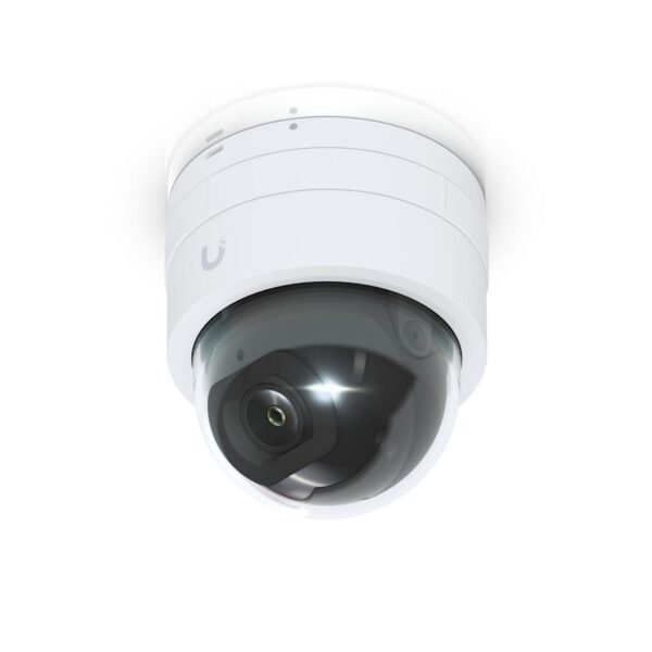 Camera Ultra-compact and  tamper-resistant 2K HD PoE  camera with night vision designed for low-profile indoor security.