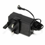 24v 1.2A power supply, right  angle plug, UK