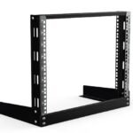 19" DESKTOP SHELF 8U W=600  D=300 BLACK (DEMOUNTED) for  Ceiling