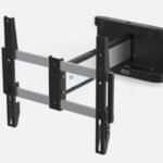 Icon 3D Medium, Wall Bracket,  Display Size 32"-46", Max.  25kg, VESA 100x100 - 400x400, Swivel: -90?/+-90?, Tilt: +9?/-2?, Alu/Black