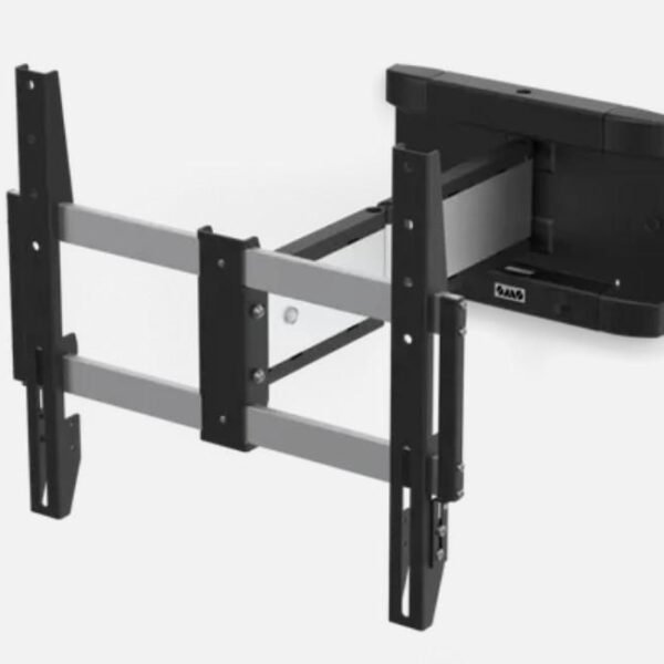 Icon 3D Medium, Wall Bracket,  Display Size 32"-46", Max.  25kg, VESA 100x100 - 400x400, Swivel: -90?/+-90?, Tilt: +9?/-2?, Alu/Black