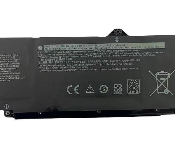 Laptop Battery for Dell  54.00Wh 11.4V 4735mAh Laptop  Battery for Dell 54Wh Li-Polymer 11.4V 4736mAh