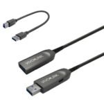 USB 3.0, USB-A male, USB-A  female, 50m including USB-A  to USB-B cable