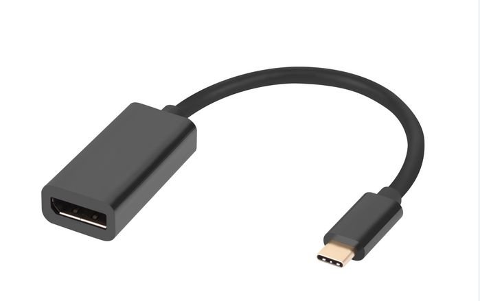 Img_34516034-1 USB-C to Displayport adapter Black - Image 1