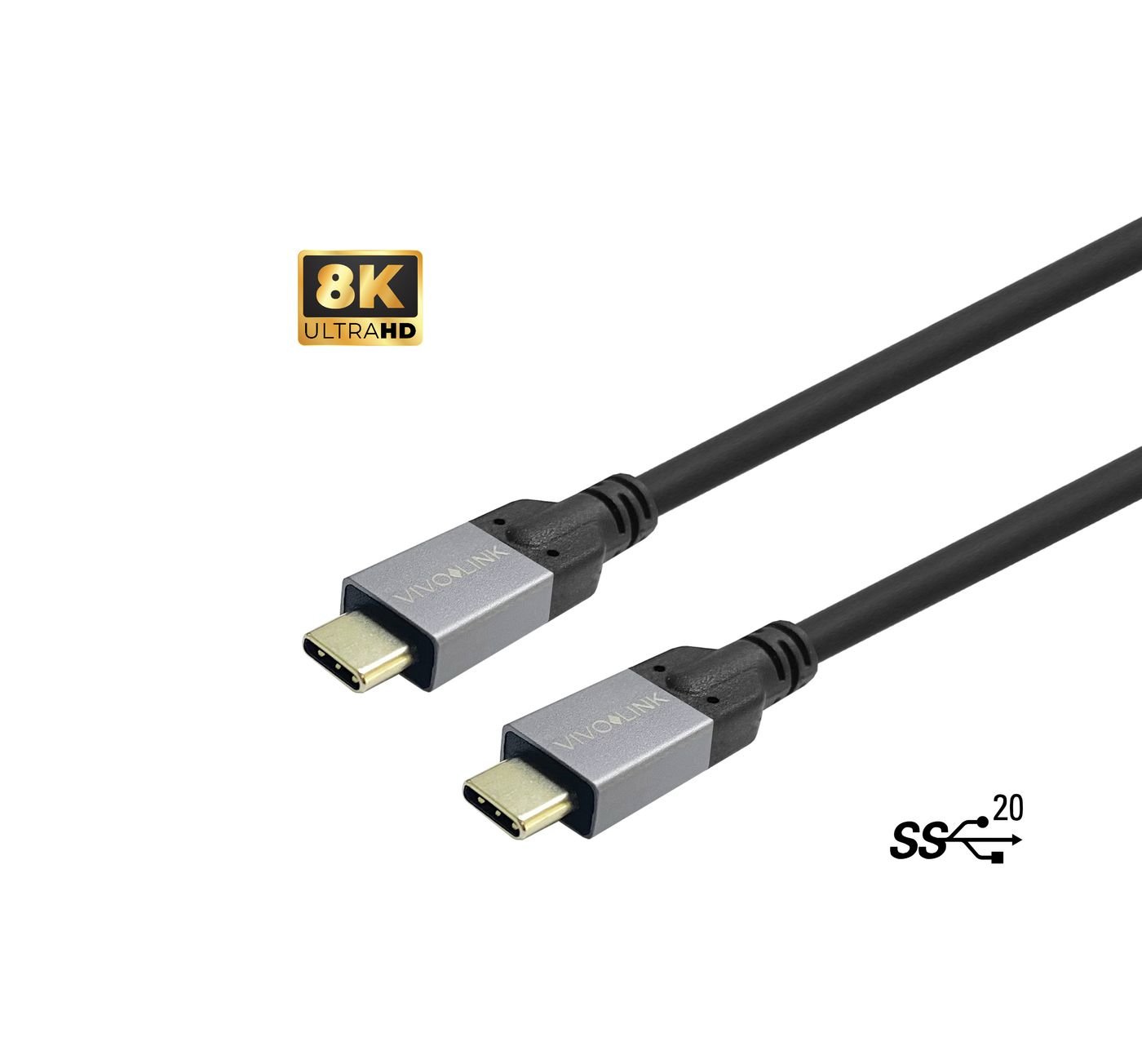 Img_34526069.jpg USB-C to USB-C Cable 1m Supports 20 Gbps data Enterprise-tested - Image 1