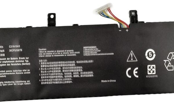 Laptop Battery for Asus  29.64Wh 11.4V 2600mAh 29.64Wh  Li-ion 11.4V 2600mAh Black for Asus Notebook, Laptop VivoBook S14 S432FA,