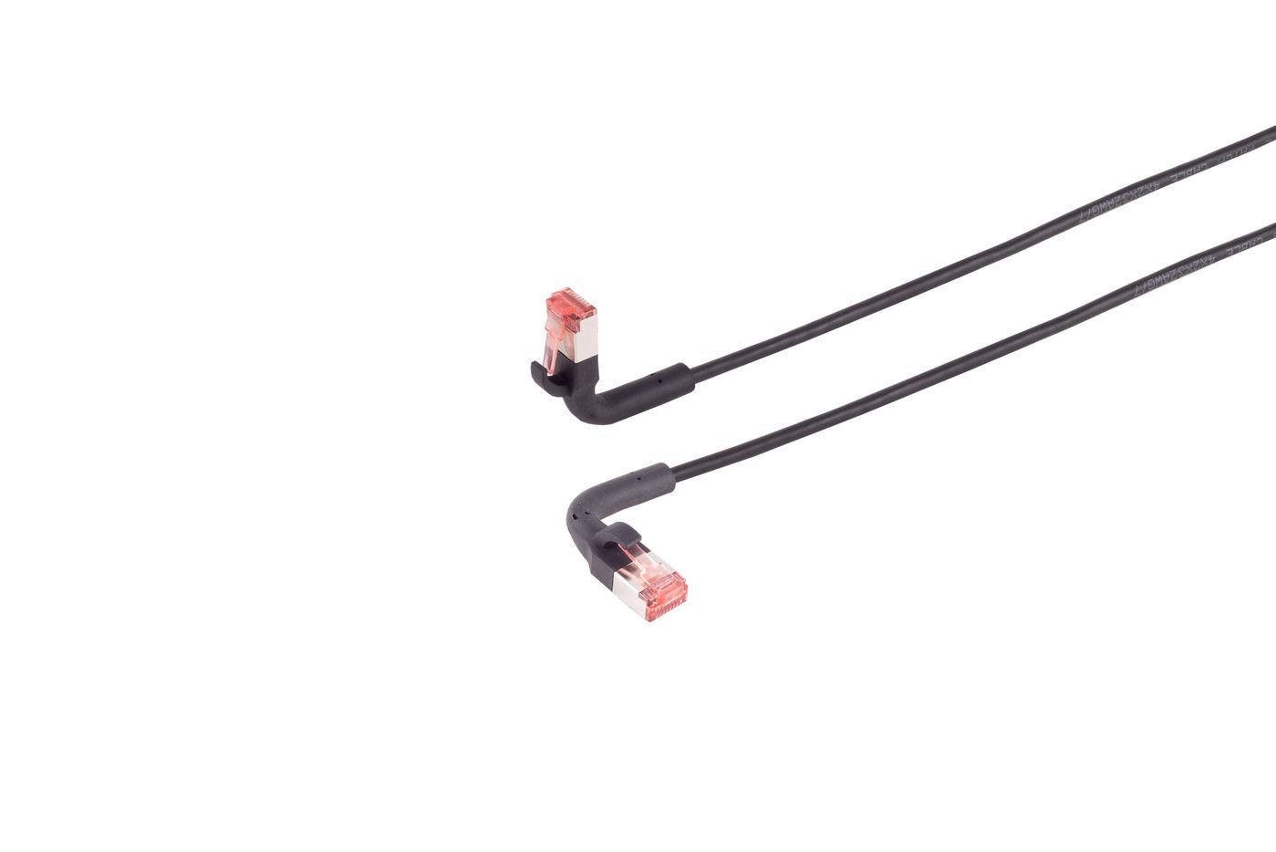 Img_34543026.jpg Bendable booted Halogenfree (LSZH) CAT6A U/FTP 0.5m Black Lanview Bendable booted Halogenfree (LSZH) CAT6A U/FTP 0.5m Black - Image 1