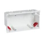 In wall box double 8x8