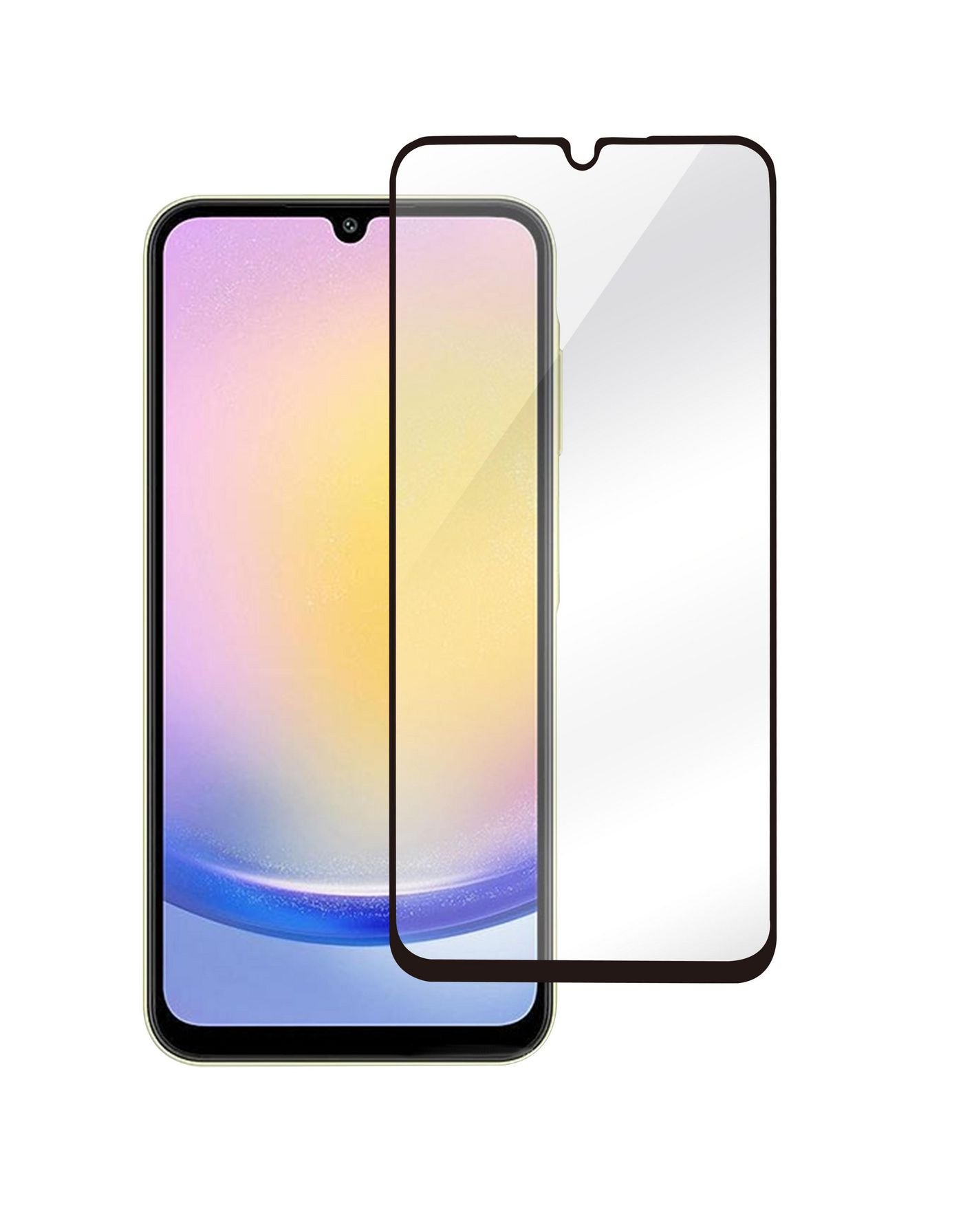 Img_34551823.jpg Samsung Galaxy A25 Screen Protector. Full Cover Tempered Glass. Titan Shield - Image 1