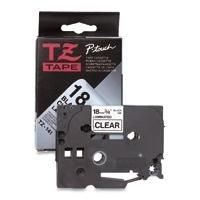 Img_34555253.jpg Tape Black On Clear 18mm - Image 1