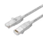CAT6A S/FTP 3m White LSZH,  HIGH-FLEX