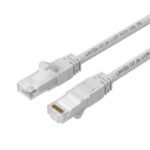 CAT6A S/FTP 5m White LSZH,  HIGH-FLEX