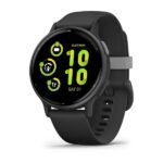 Vivoactive 5 3.05 Cm (1.2")  Amoled Digital 390 X 390  Pixels Touchscreen Black Wi-Fi Gps (Satellite)
