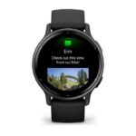 Vivoactive 5 3.05 Cm (1.2")  Amoled Digital 390 X 390  Pixels Touchscreen Black Wi-Fi Gps (Satellite) - Image 2