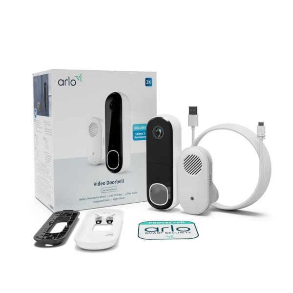 Essential Video Doorbell 2K &  Chime