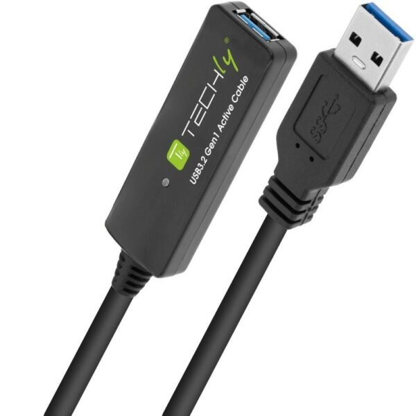 Usb Cable 10 M Usb 3.2 Gen 1  (3.1 Gen 1) Usb A Black