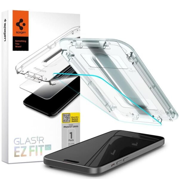 Iphone 15 Glas.Tr Ez Fit  Screen Protector [1 Pack]  Clear