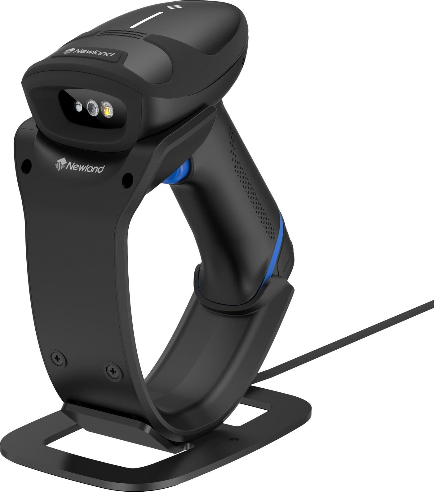 Img_34600205.jpg HR33 Marlin 2D CMOS Mega Pixel Wireless Bluetooth Handheld Reader with Stand/Docking Station(NLS-HCD2333), USB cable (130cm fixed - Image 1