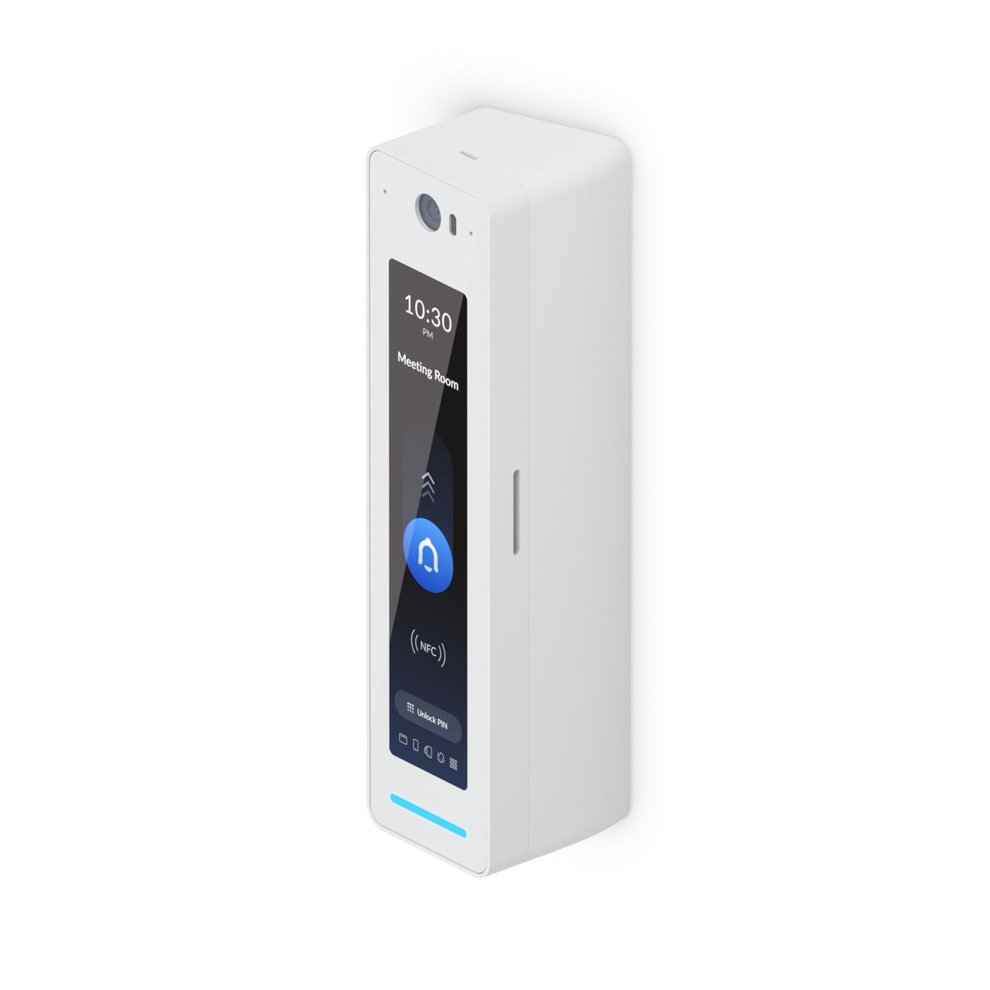 Img_34600822.jpg Angled mounting accessory for UniFi Professional Access Readers. White - Image 1