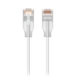 Nano-thin patch cable with  2.5 GbE support designed to  show Etherlighting effects.
