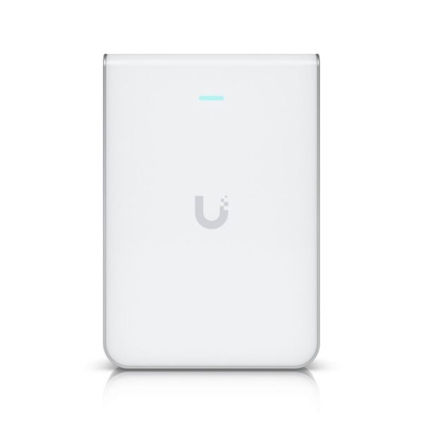 Wall-mounted WiFi 7 AP with 6  spatial streams and 6 GHz  support tailored for home builders with seamless installation options.