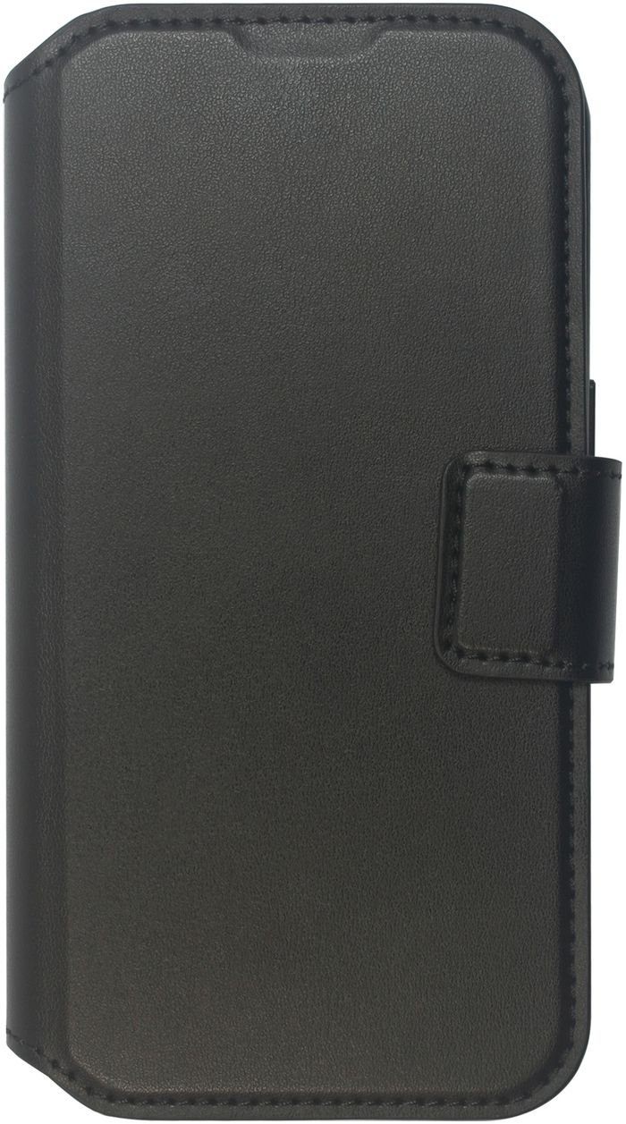Img_34602007-1 INFINITE MILAN iPhone 16 Pro Black Wallet Cover. Material: 50% recycled PC + 37% recycled PU - Image 1