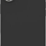 INFINITE (GRS) RIGA iPhone 16  Black Cover. Material:  Material: 51% GRS polycarbonate and 42% recycled recycled silicone