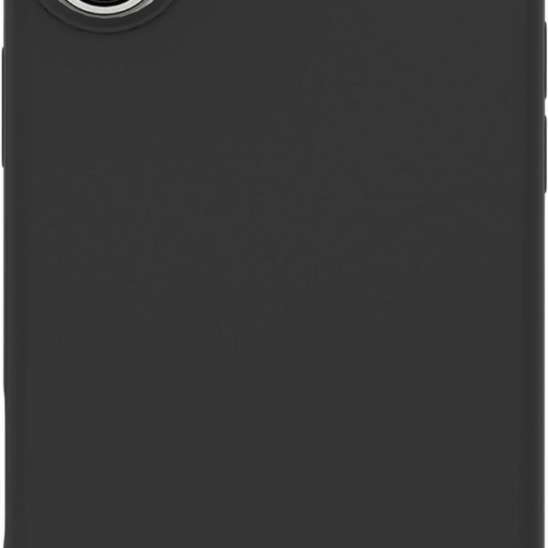 INFINITE (GRS) RIGA iPhone 16  Black Cover. Material:  Material: 51% GRS polycarbonate and 42% recycled recycled silicone