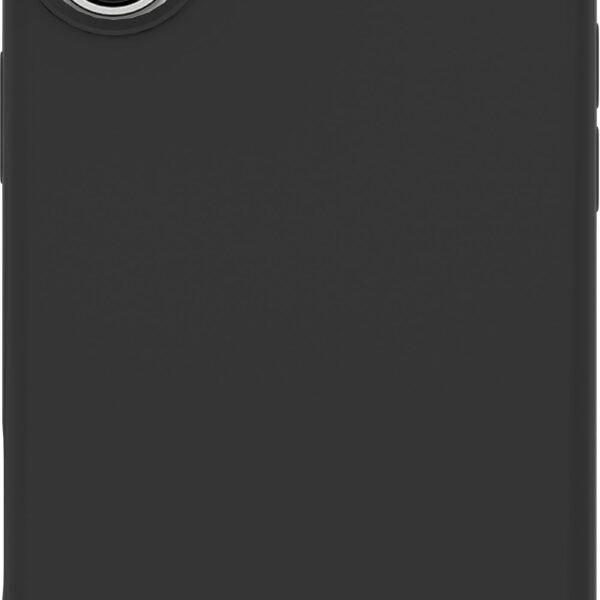 INFINITE (GRS) RIGA iPhone 16  Plus Black Cover. Material:  Material: 51% GRS polycarbonate and 42% recycled recycled silicone