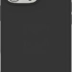 INFINITE (GRS) RIGA iPhone 16  Pro Black Cover. Material:  Material: 51% GRS polycarbonate and 42% recycled recycled silicone
