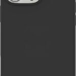 INFINITE (GRS) RIGA iPhone 16  Pro Max Black Cover.  Material: Material: 51% GRS polycarbonate and 42% recycled recycled silicone