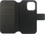 INFINITE MILAN iPhone 16 Plus  Black Wallet Cover. Material:  50% recycled PC + 37% recycled PU - Image 4