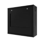 19" 2U Rack Wall Mount 580 x  546 x 150mm Surveillance Box  - Black - Image 2