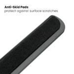 Steel Table Top Stand.  23"-75", Black - Image 3