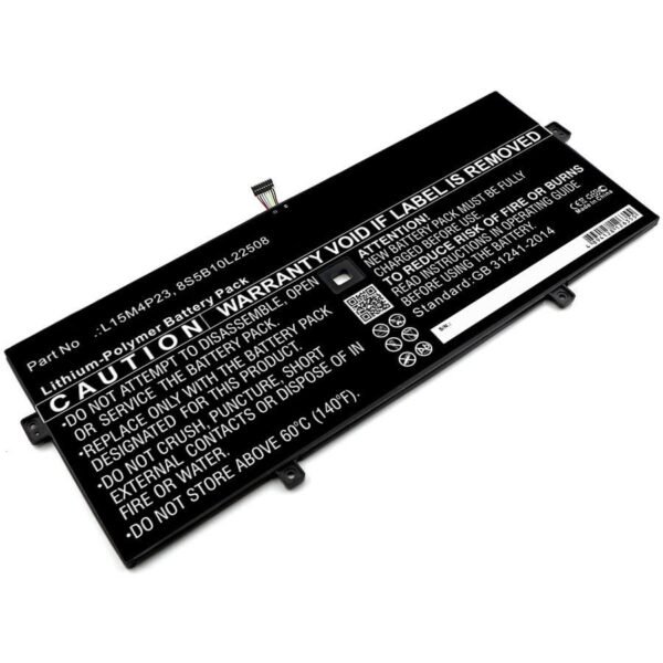 Laptop Battery for Lenovo  74.48Wh 7.6V 9800mAh 75.26Wh  Li-Polymer 7.68V 9800mAh Black for  Yoga 5 Pro, Yoga 5 Pro(512G), YOGA 910,