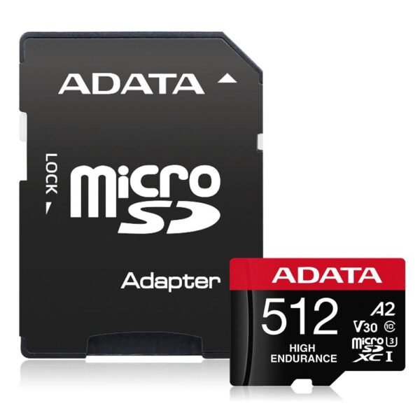 High Endurance 512 GB  MicroSDXC UHS-I Class 10