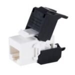 Keystone module CAT6a, UTP for IDC connectors (toolless) can be mounted in Keystone panels up to 24 ports or wall outlets
