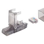 Tool-free RJ45 CAT6A connector CAT 6A UTP(unshielded) For stranded and solid inner conductor (AWG 22 to 26)