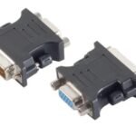 Analog DVI/VGA Adaptor Adapter DVI-I 24+5 - HD15 F-M