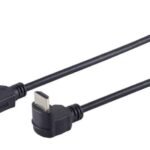 HDMI High Speed cable, 2m A-plug, 270? rotated High Speed 4K HDMI with Ethernet