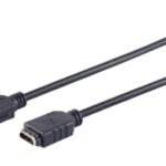 HDMI High Speed extension  cable, 5m High Speed HDMI  with Ethernet Max. Resolution : 4K Ultra HD 2160p (30 Hz)