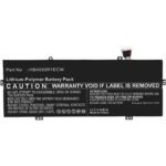 Laptop Battery for Huawei  45.60Wh 7.6V 6000mAh 45.60Wh  Li-Polymer 7.6V 6000mAh Black for  book X Pro i5-8250U 256GB, book X Pro