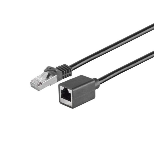 CAT7 S/FTP Extension Cable  LSZH 10m Black MicroConnect  CAT7 S/FTP Extension Cable LSZH 10m Black