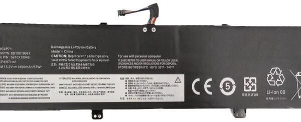 Laptop Battery for Lenovo  67Wh 15.2V 4400mAh
