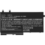 Laptop Battery for Dell  45.6Wh 11.4V 4000mAh