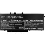 Laptop Battery for Dell  62.3Wh 7.6V 8200mAh