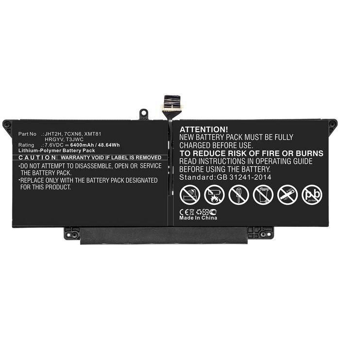 Img_34667646.jpg Laptop Battery for Dell 49.28Wh 7.7V 6400mAh - Image 1